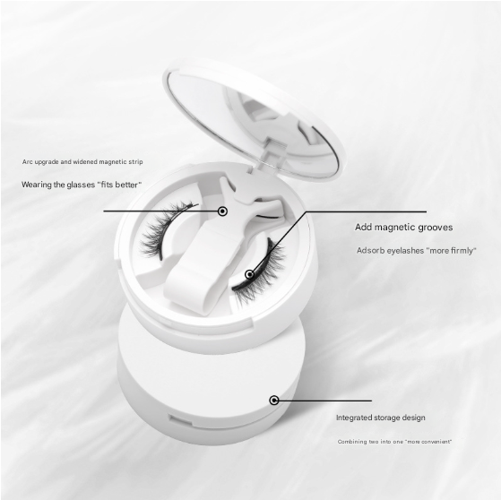 Fox‑Style Magnetic False Eyelashes