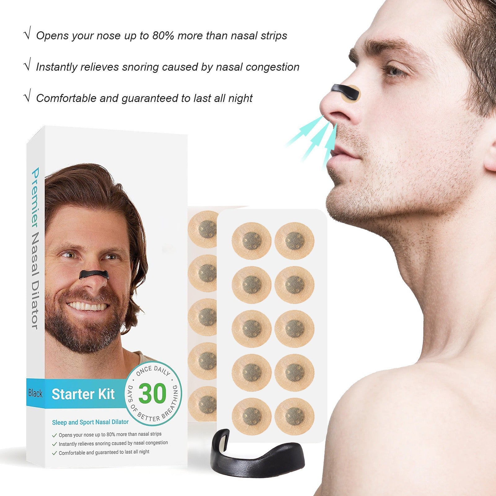Nasal Breathing Dilators Snoring Relief