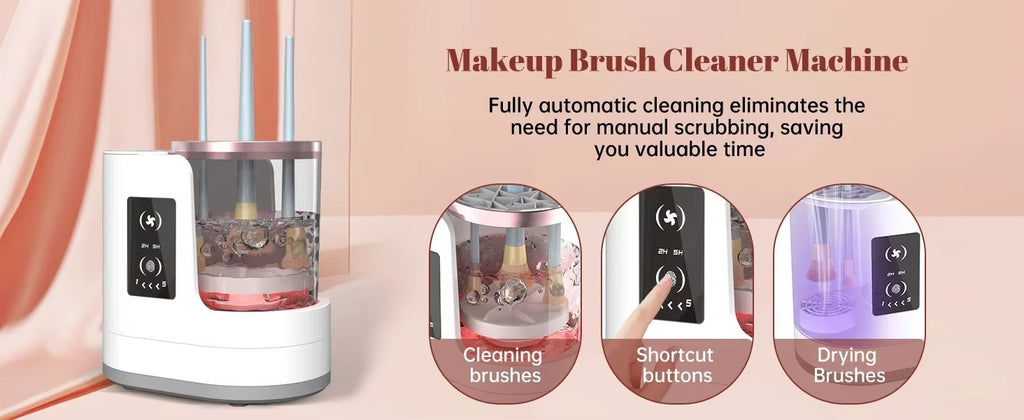 Rechargeable Makeup Brush Cleaner