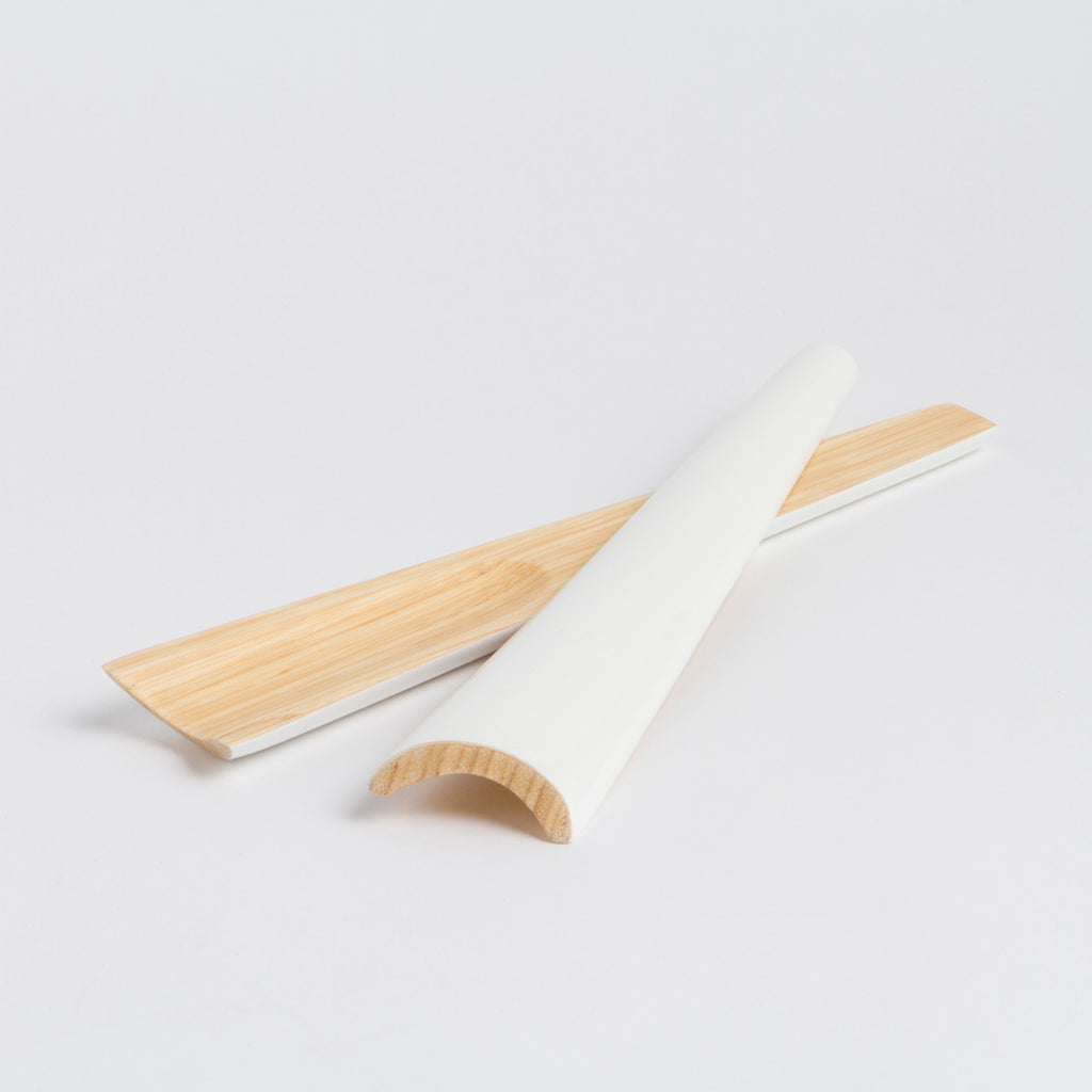 TIA Bamboo Salad Servers - Large 30cm | Medium 25cm